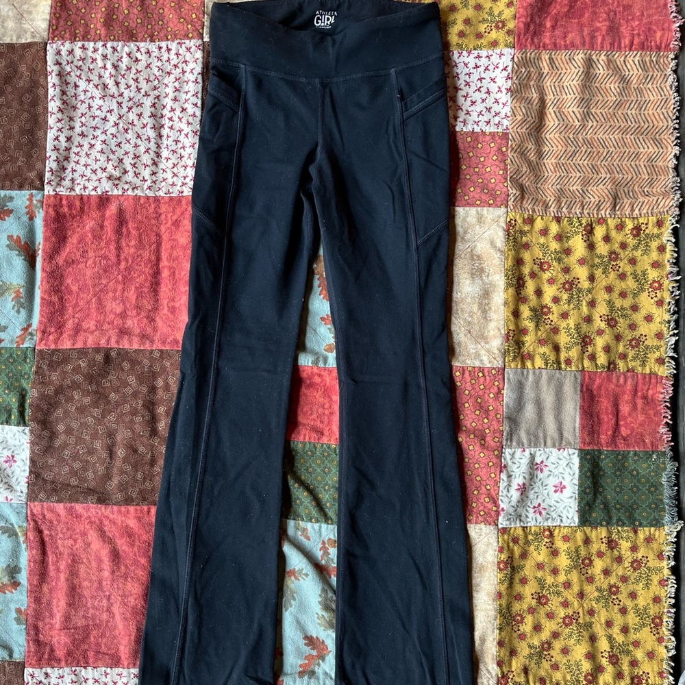 Athleta Girl Black Leggings - Size M (8-10)
